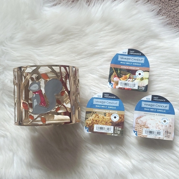 Yankee Candle Accents New Bath And Body Works Fall Candle Holder